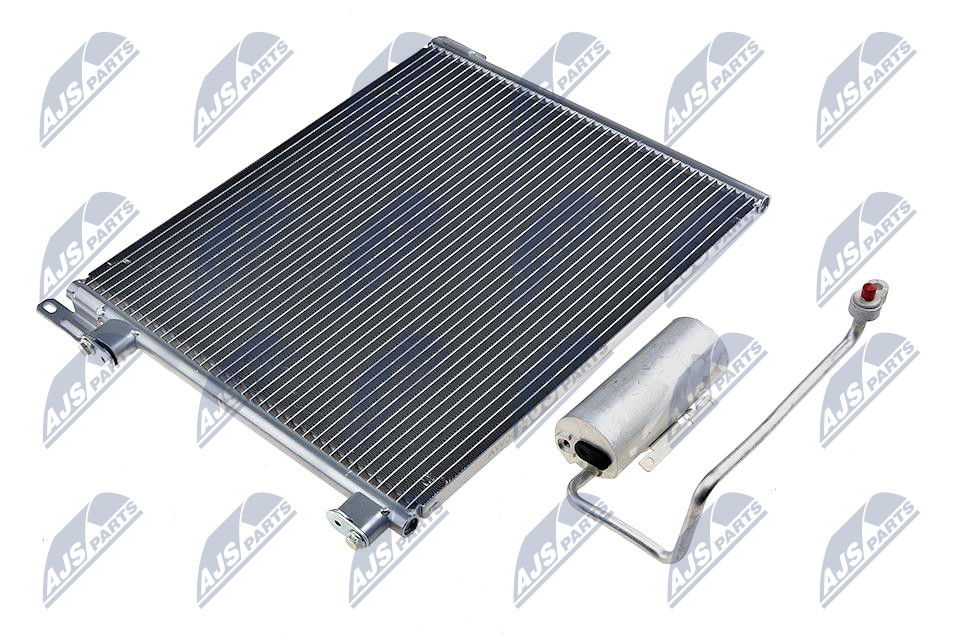 NTY Kondensor, klimaanlæg ccspl001 for SAAB OPEL VAUXHALL