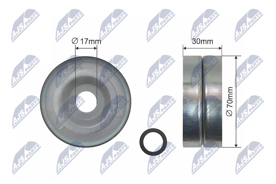 NTY Remstrammer, kilerem RNK-HD-015 for HONDA