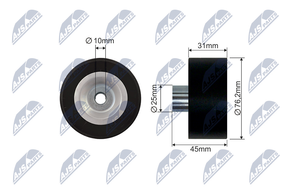 NTY Strammehjul, kilerem RNK-FR-037 for FORD