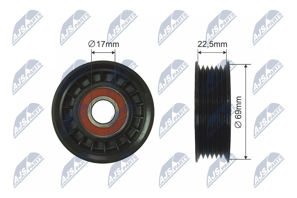 NTY Strammehjul, kilerem RNK-FR-038 for FORD