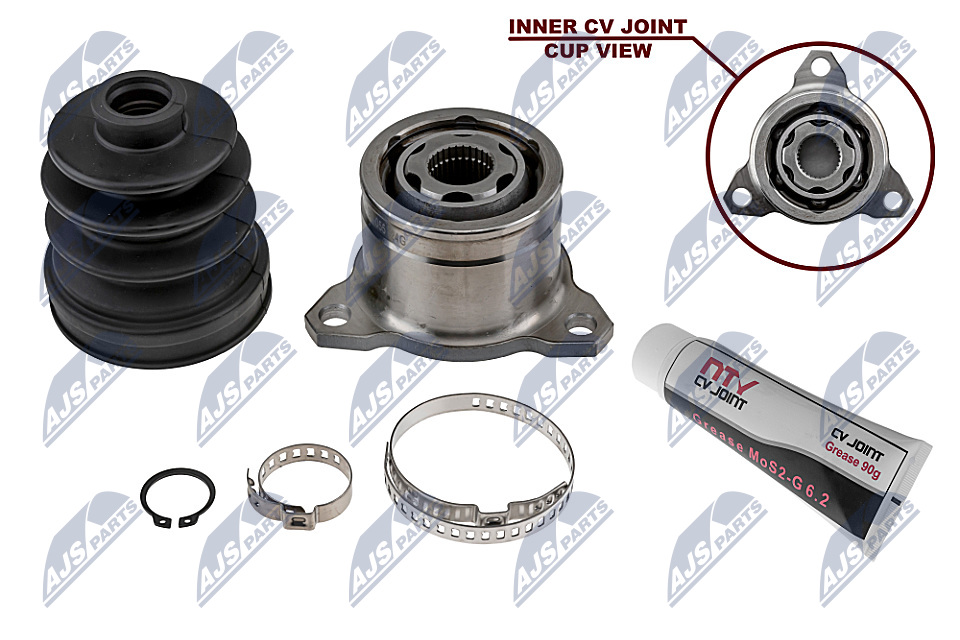 NTY Ledsæt, drivaksel NPW-SU-055 gearkasse-monteret for SUZUKI