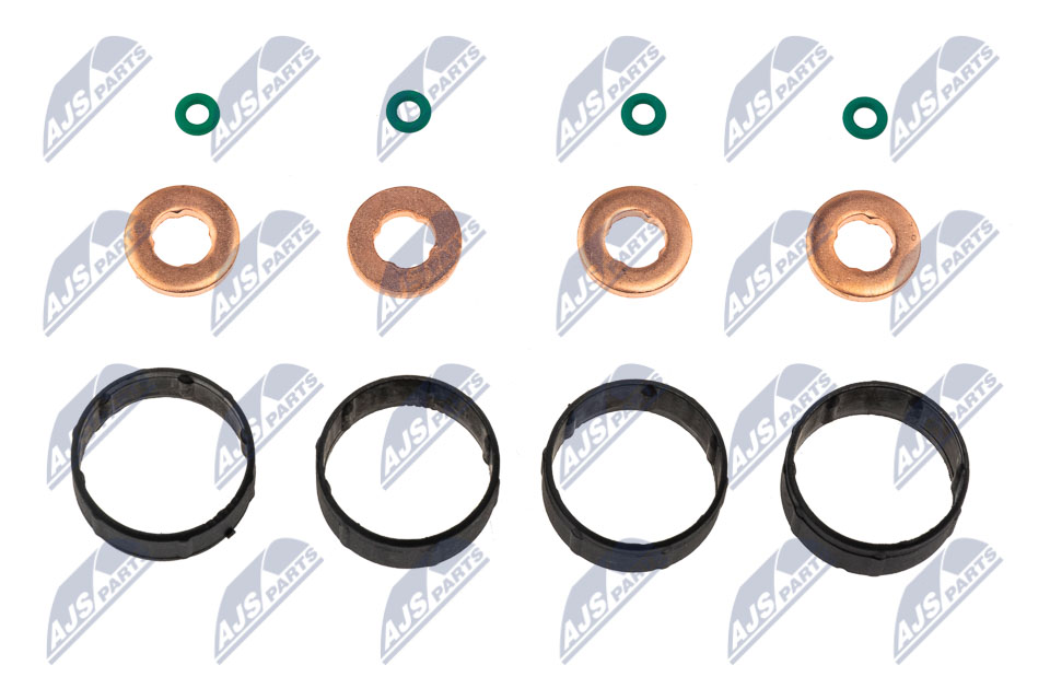 NTY Pakningssæt, indsprøjtningsdyse BWP-CT-003 for FORD PEUGEOT