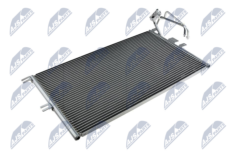 NTY Kondensor, klimaanlæg ccspl005 for VAUXHALL OPEL