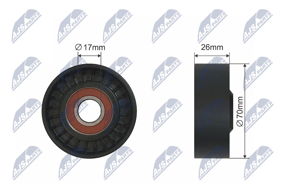 NTY Remstrammer, kilerem RNK-CH-022 for CHRYSLER