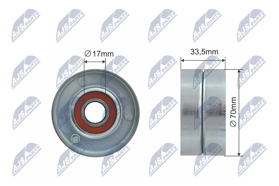 NTY Strammehjul, kilerem rnkar003 for VAUXHALL CHEVROLET ALFA ROMEO