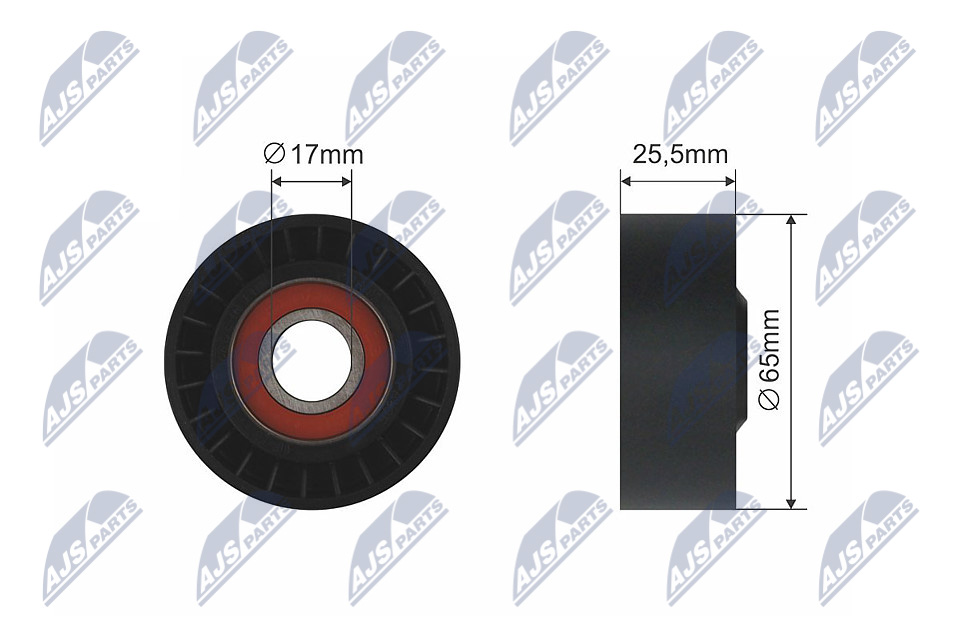 NTY Strammehjul, kilerem RNK-FR-025 for FORD FIAT PEUGEOT