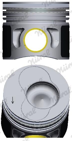 NÜRAL Stempel 87-114900-65 for cylinder 2 VAG