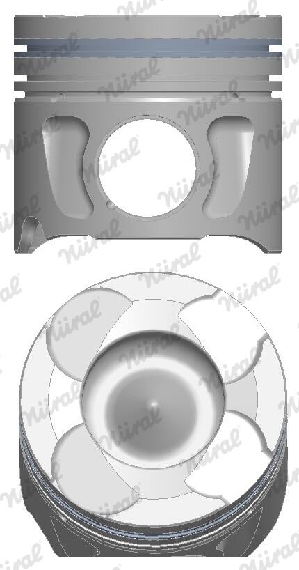 NÜRAL Stempel 87-146100-00 for FIAT