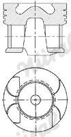 NÜRAL Stempel 87-422400-10 for TOYOTA