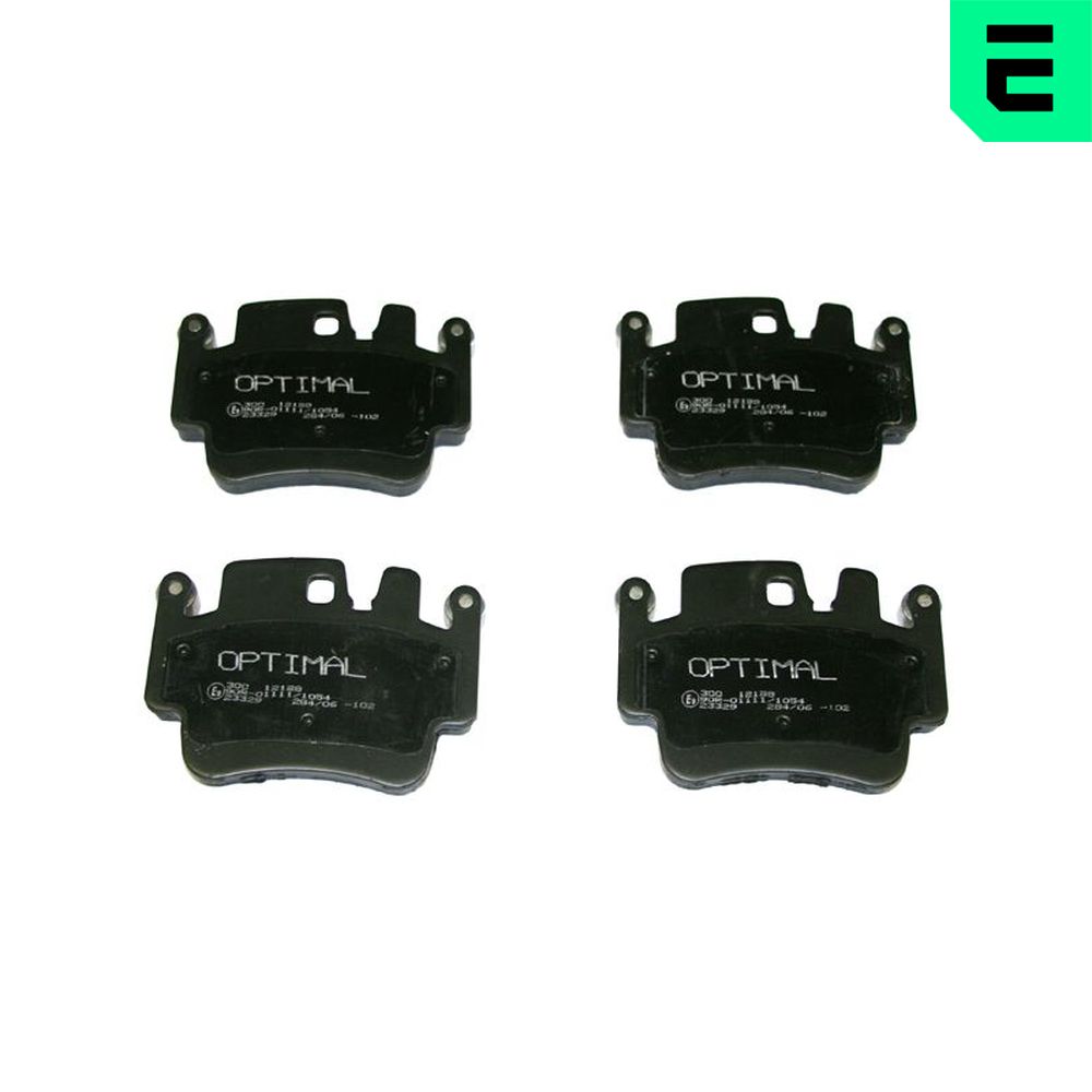 OPTIMAL Bremseklodser bp12198 for PORSCHE