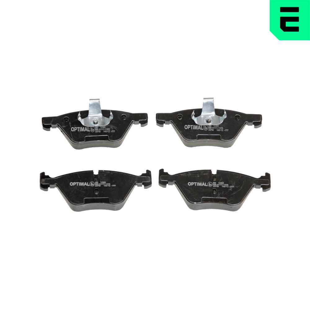 OPTIMAL Bremseklodser bp12383 foraksel for BMW