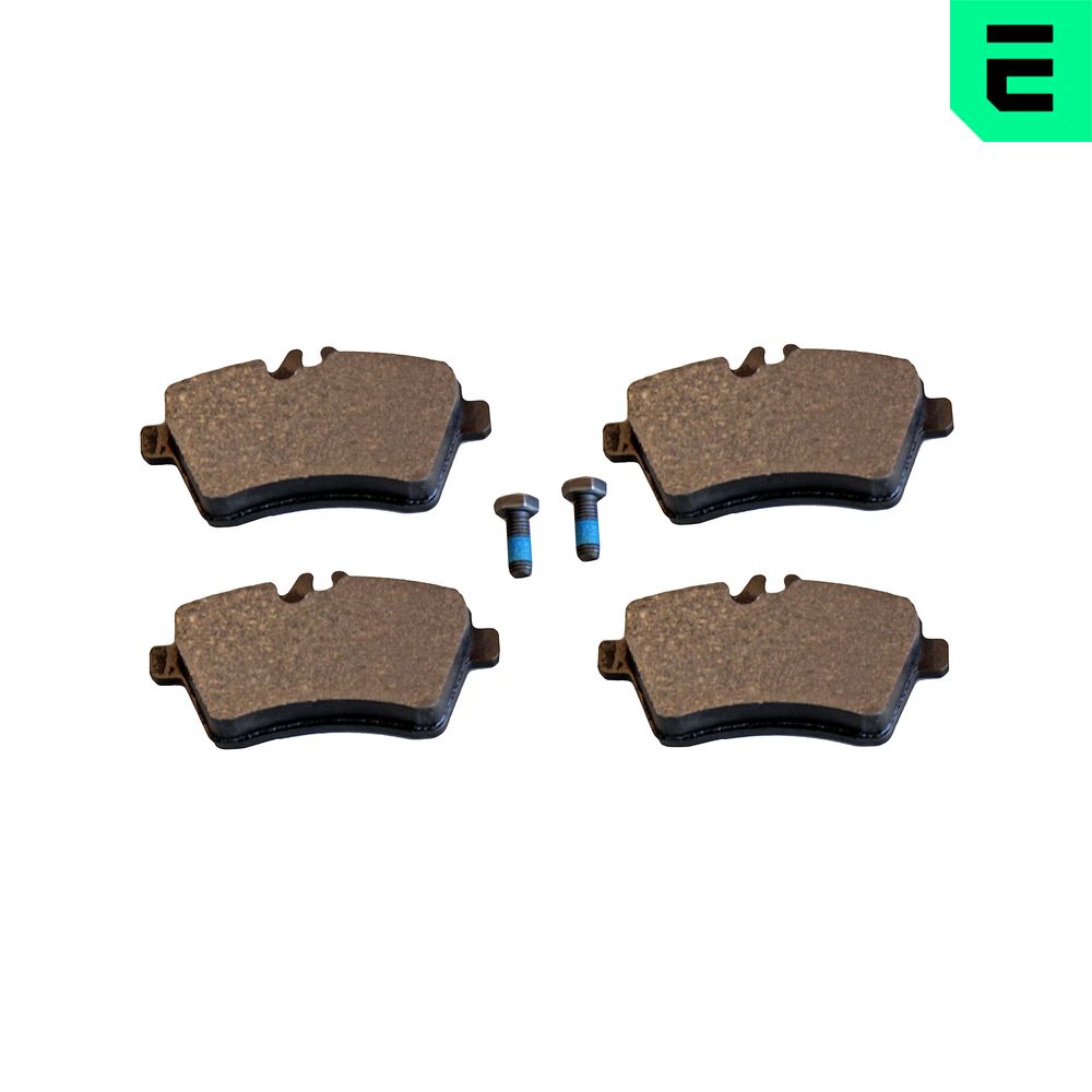 OPTIMAL Bremseklodser bp12385 foraksel for MERCEDES-BENZ