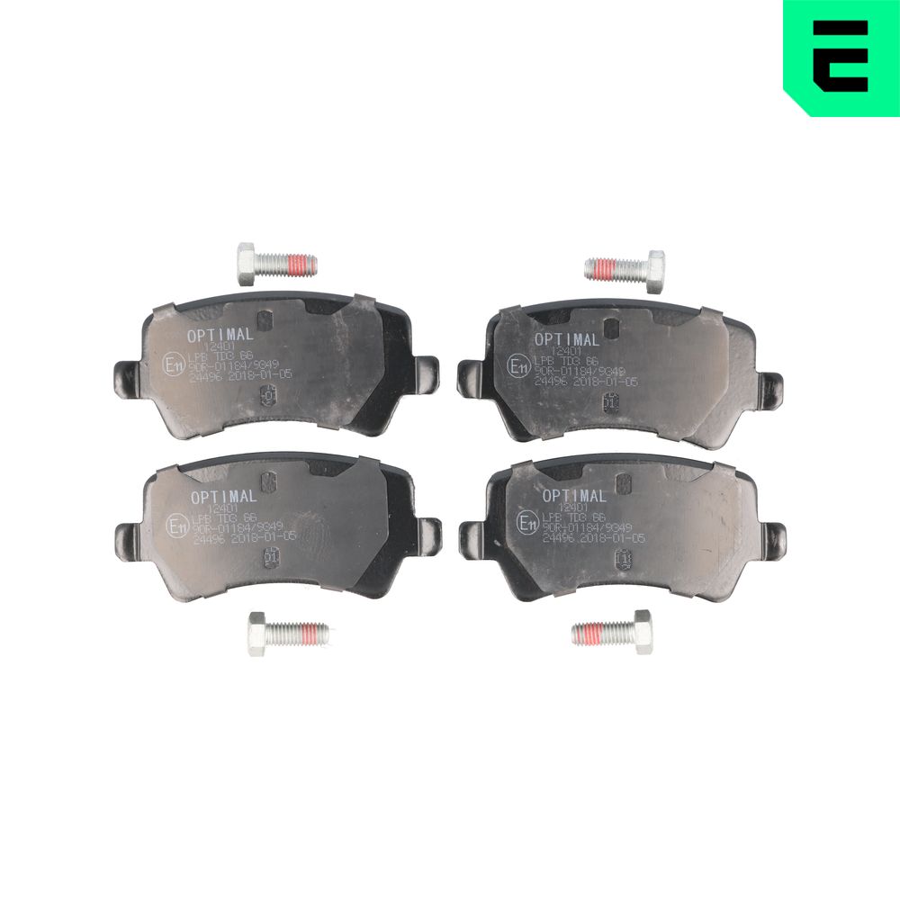 OPTIMAL Bremseklodser bp12401 bagaksel for FORD VOLVO LAND ROVER