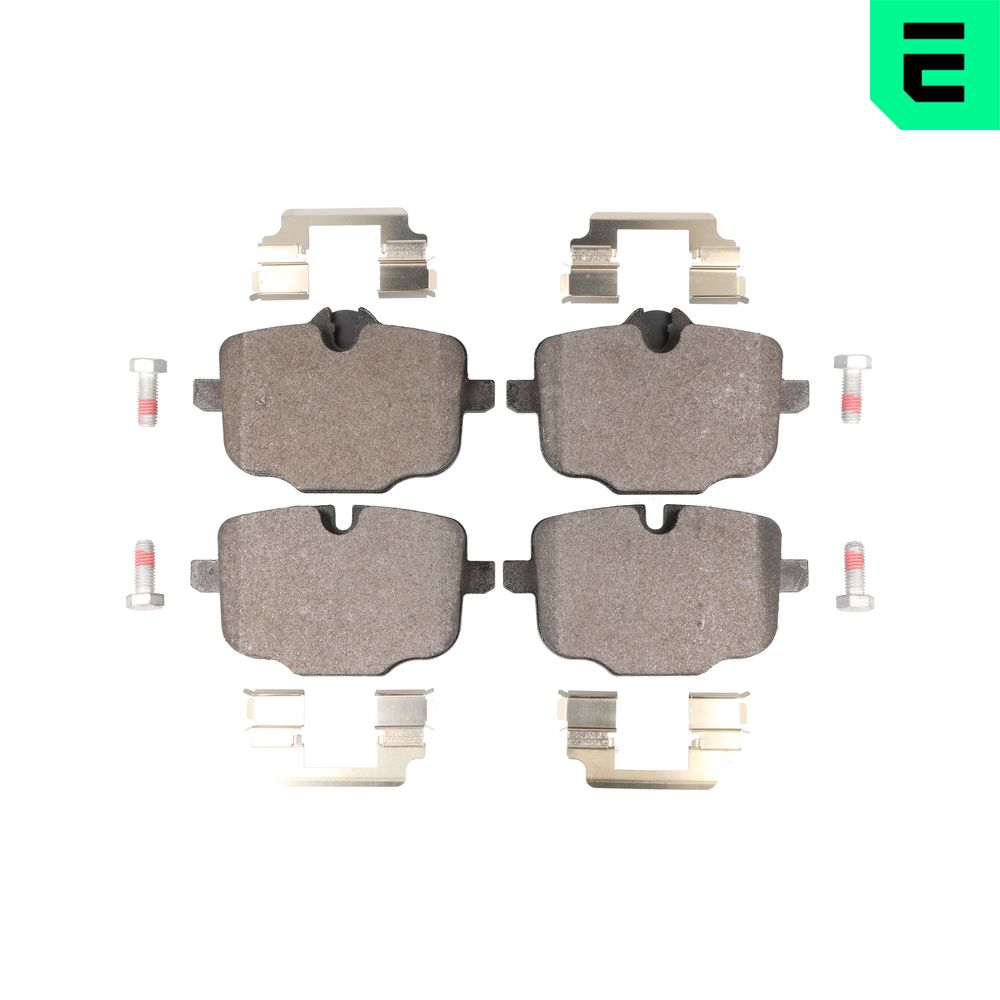 OPTIMAL Bremseklodser bp12416 bagaksel for BMW