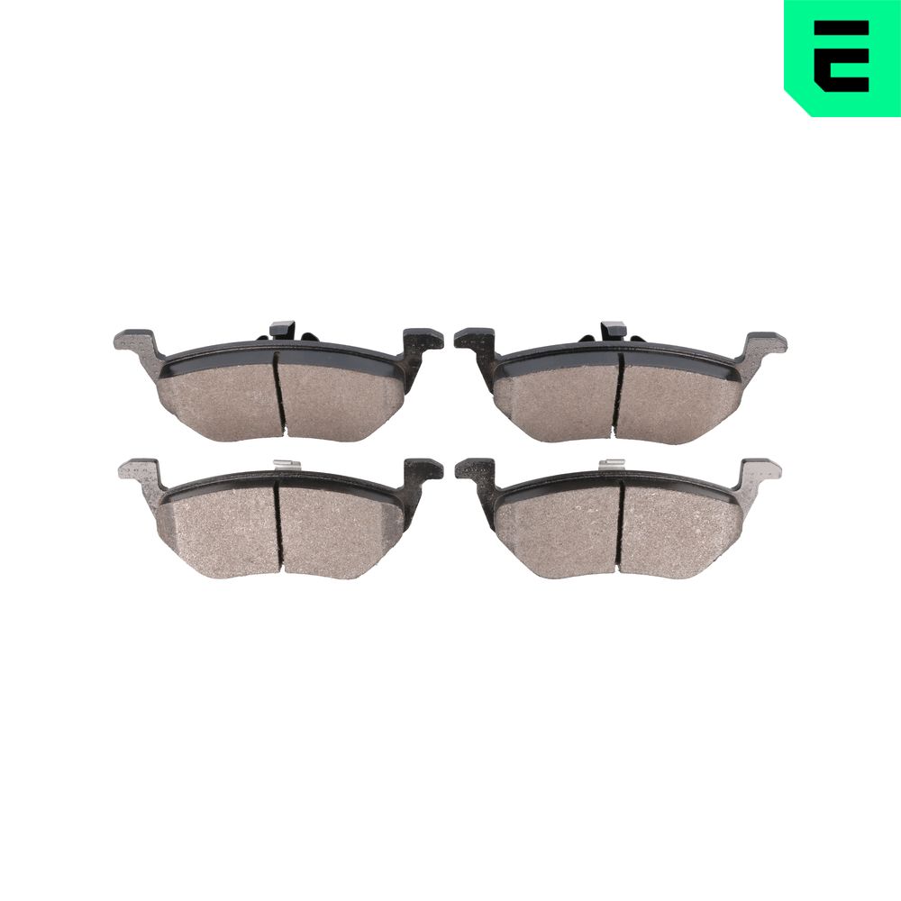 OPTIMAL Bremseklodser bp12508 bagaksel for FORD MAZDA
