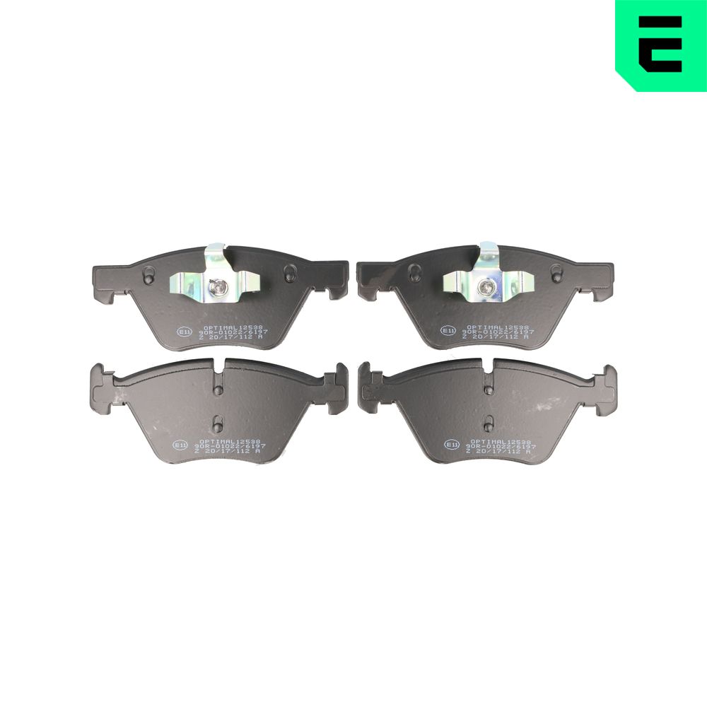 OPTIMAL Bremseklodser bp12538 foraksel for BMW