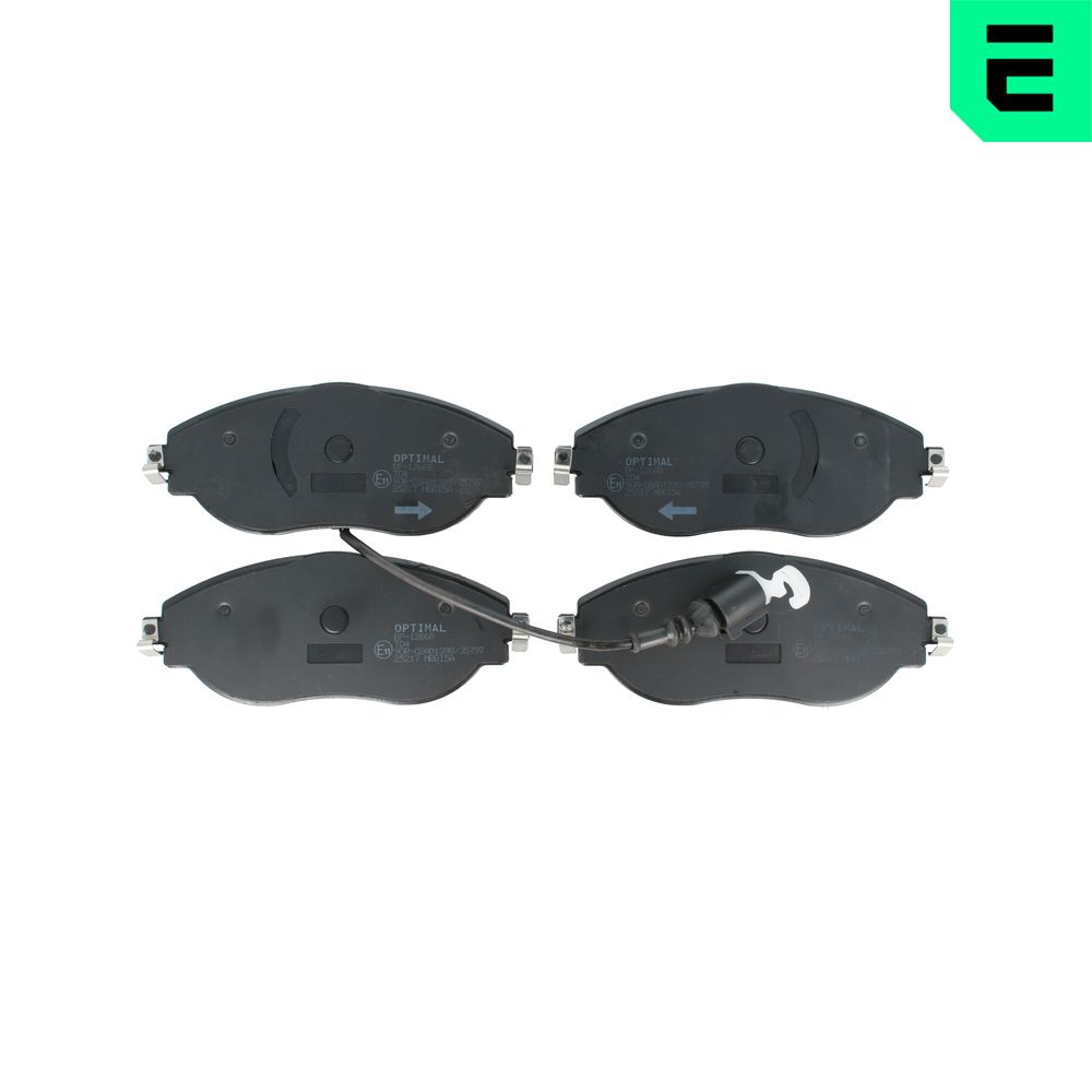 OPTIMAL Bremseklodser bp12802 foraksel for VW SEAT