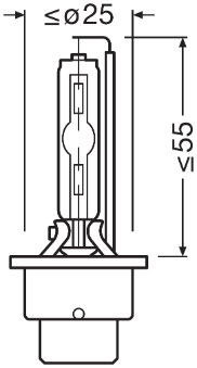 OSRAM Pære, fjernlys 66240ult2hb