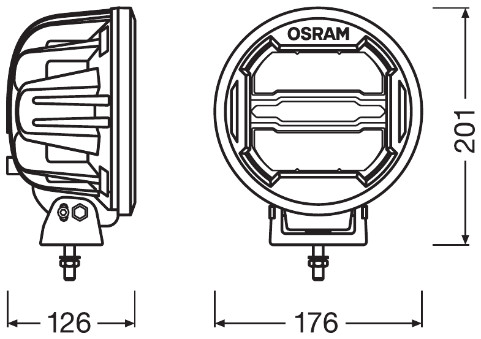 OSRAM Fjernlygte leddl111cb
