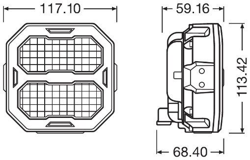 OSRAM Arbejdsprojektør ledpwl104wd