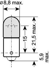 OSRAM Lampe, læselampe 3886x