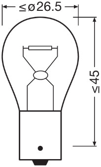 OSRAM Pære, blinklys 7507ult2bl