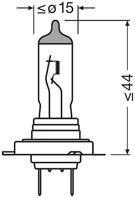OSRAM Pære, forlys 64180l