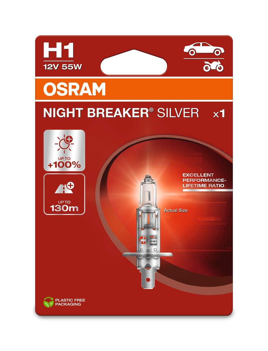 OSRAM Pære, forlys 64150NBS-1BL