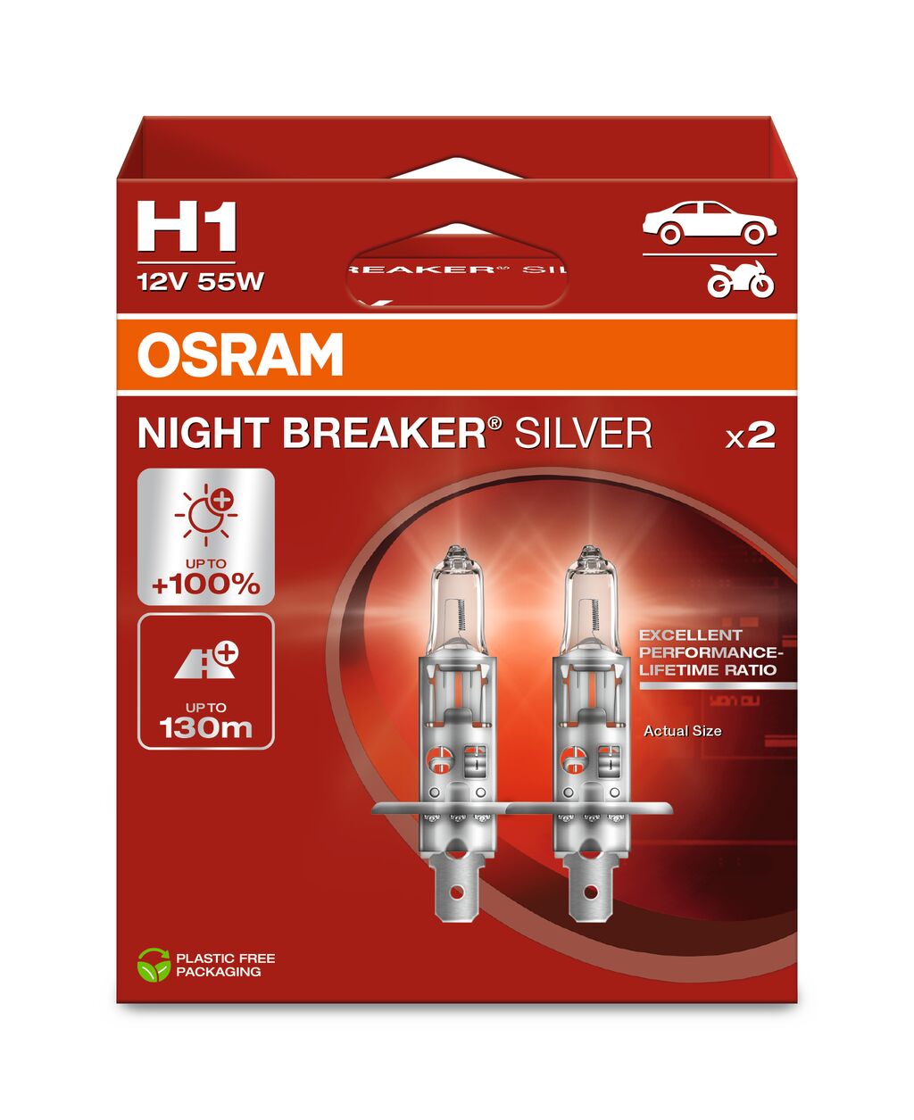 OSRAM Pære, forlys 64150nbs2hb