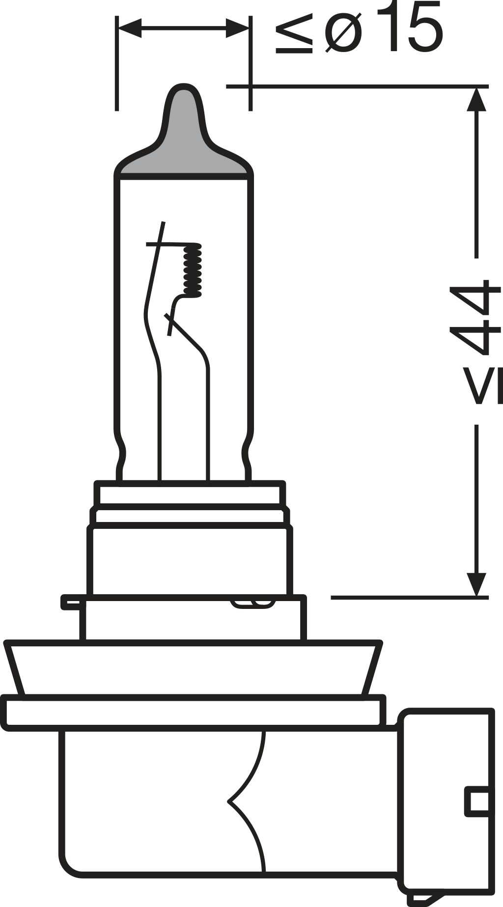 OSRAM Pære, forlys 64211nbs2hb