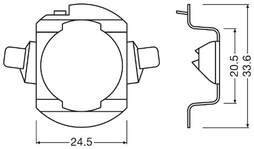 OSRAM Fatning, forlygte 64210da06