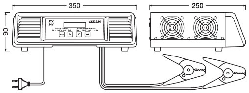 OSRAM Batterilader oscp5024