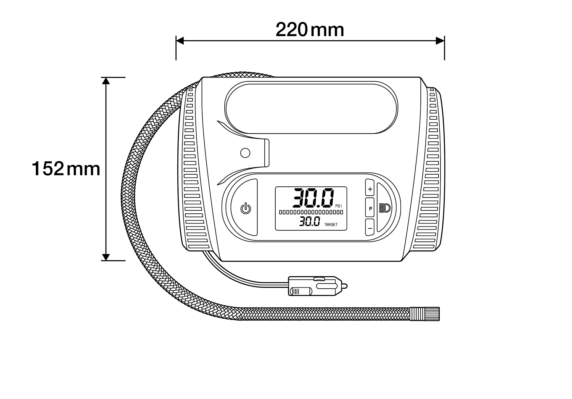OSRAM Dæktryktester/-fylder oti2120