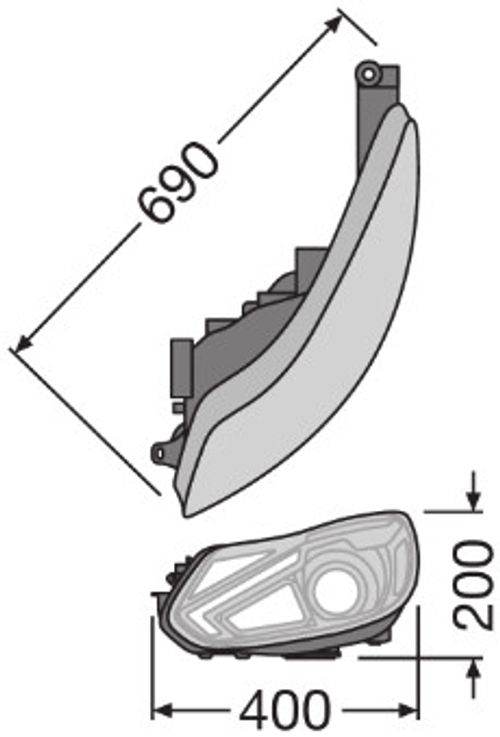 Produktbillede for LEDriving XENARC headlight