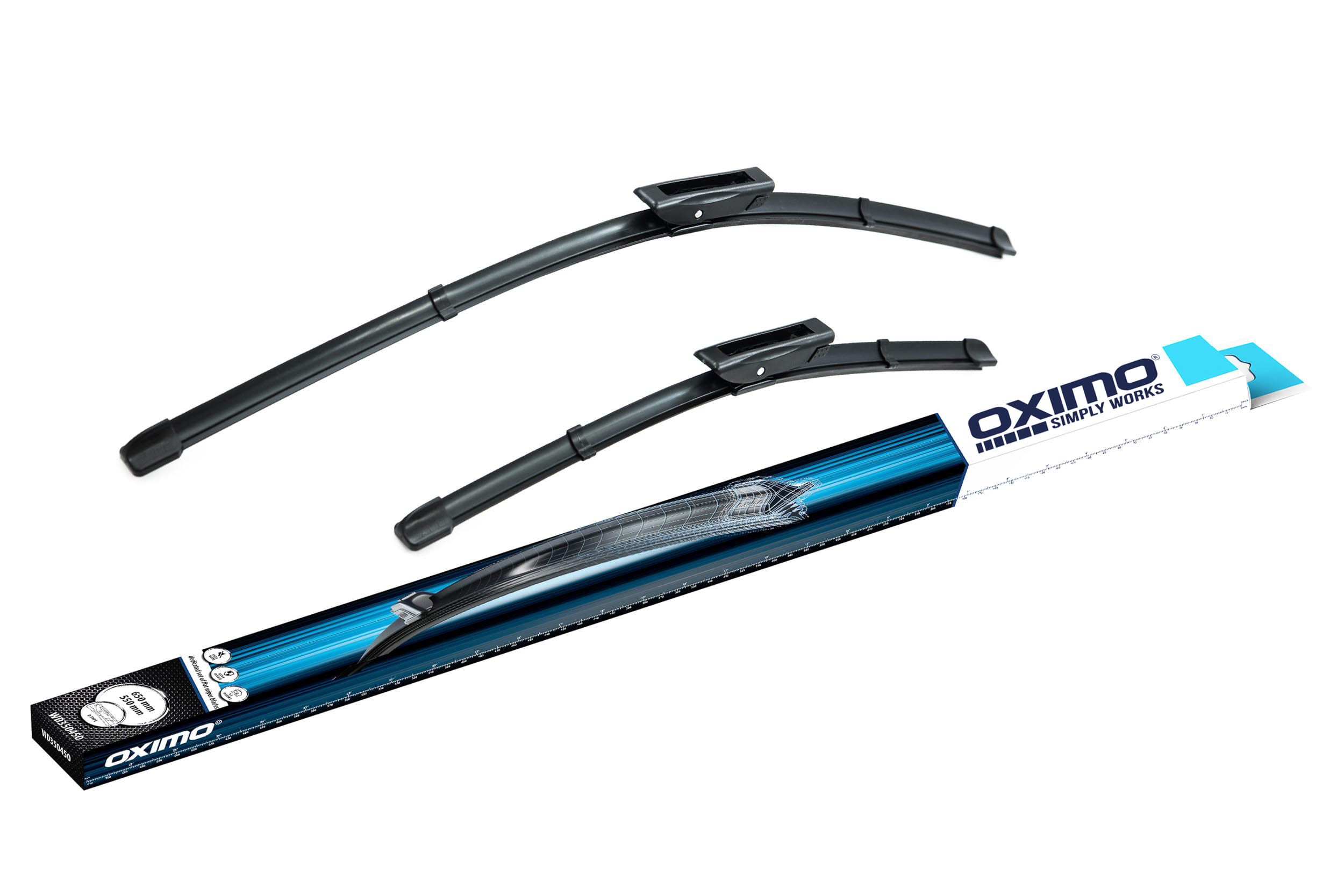 OXIMO Viskerblad wd350450 foran for RENAULT PORSCHE
