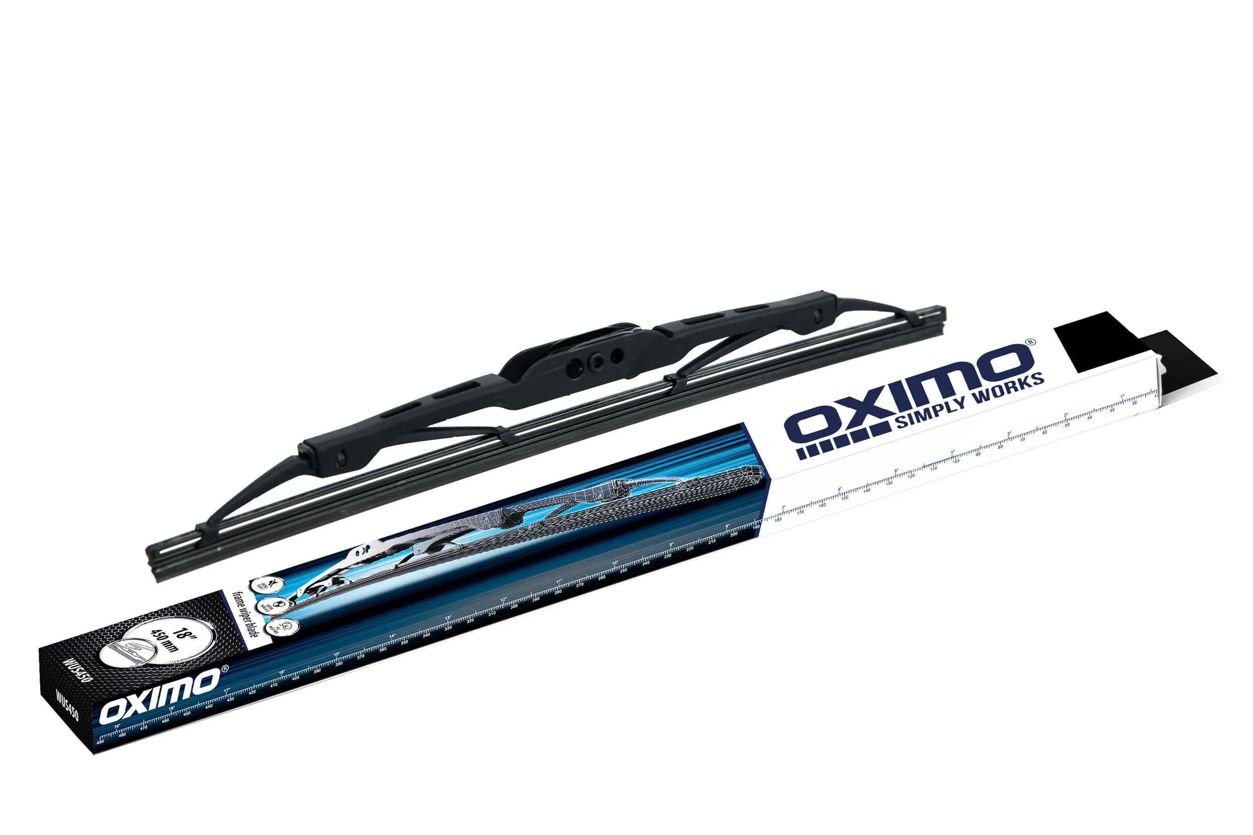 Oximo Skeleton-dørmåtte 450 mm