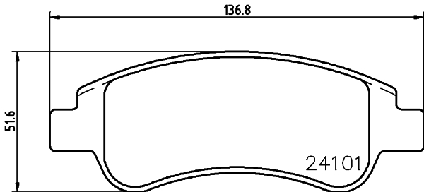 DON Bremseklodser pcp1023 for PEUGEOT CITROËN