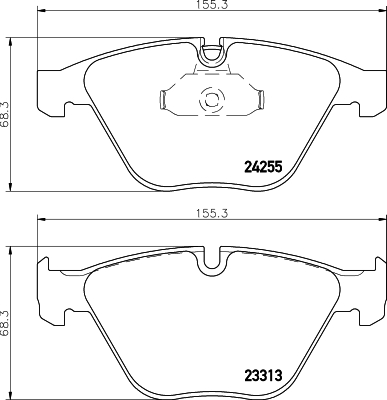 DON Bremseklodser pcp1029 for BMW BMW (BRILLIANCE)