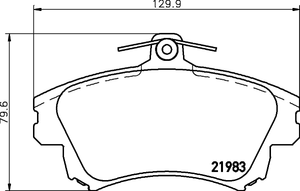 DON Bremseklodser pcp1345 for VOLVO SMART MITSUBISHI