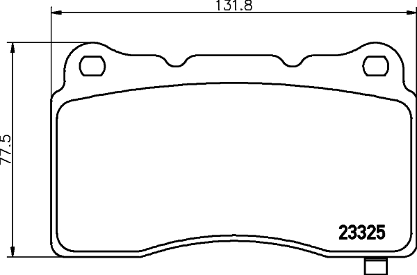 HELLA Bremseklodser 8db355014451 for CADILLAC FORD USA HONDA TESLA