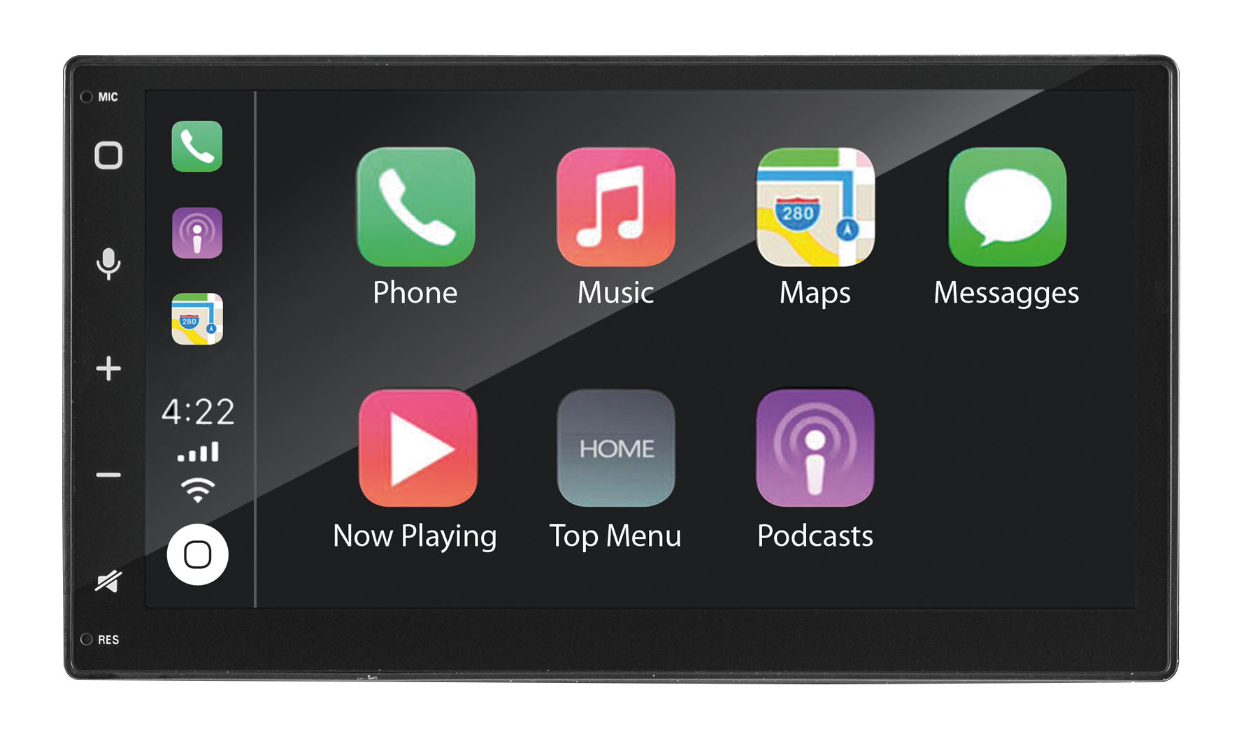 PHONOCAR Radio/navigationssystemkombination vm012