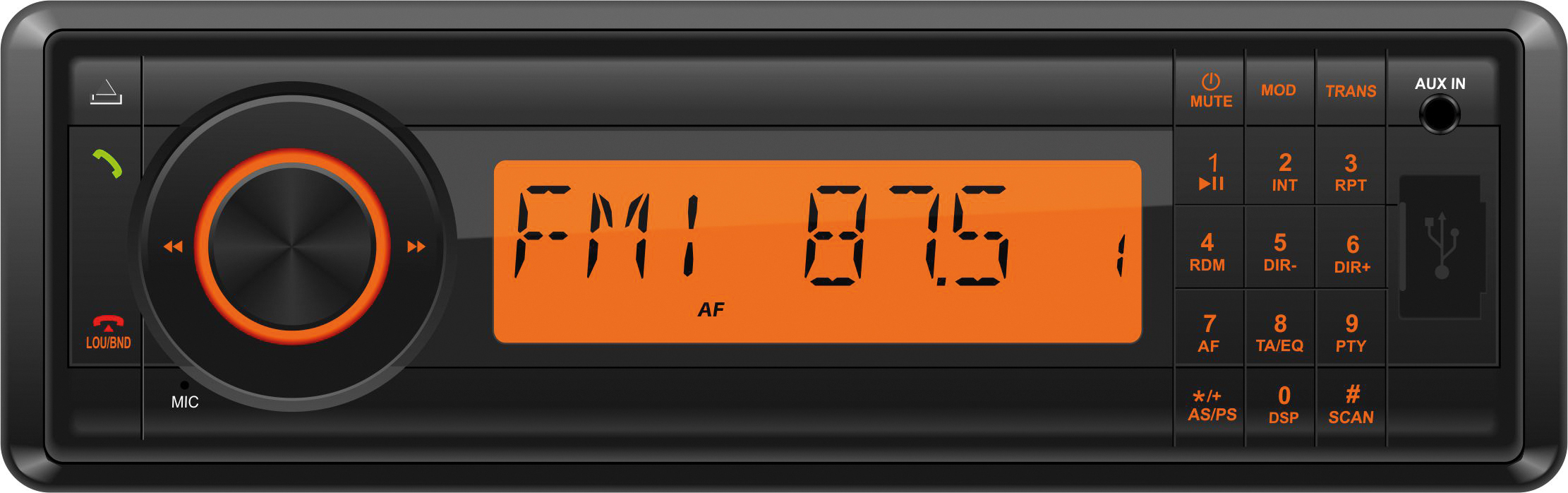 PHONOCAR Radio/navigationssystemkombination vm016