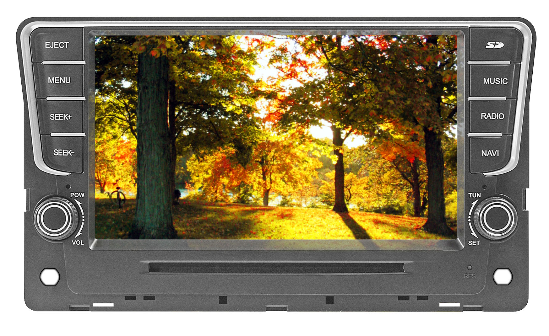 PHONOCAR Radio/navigationssystemkombination vm112