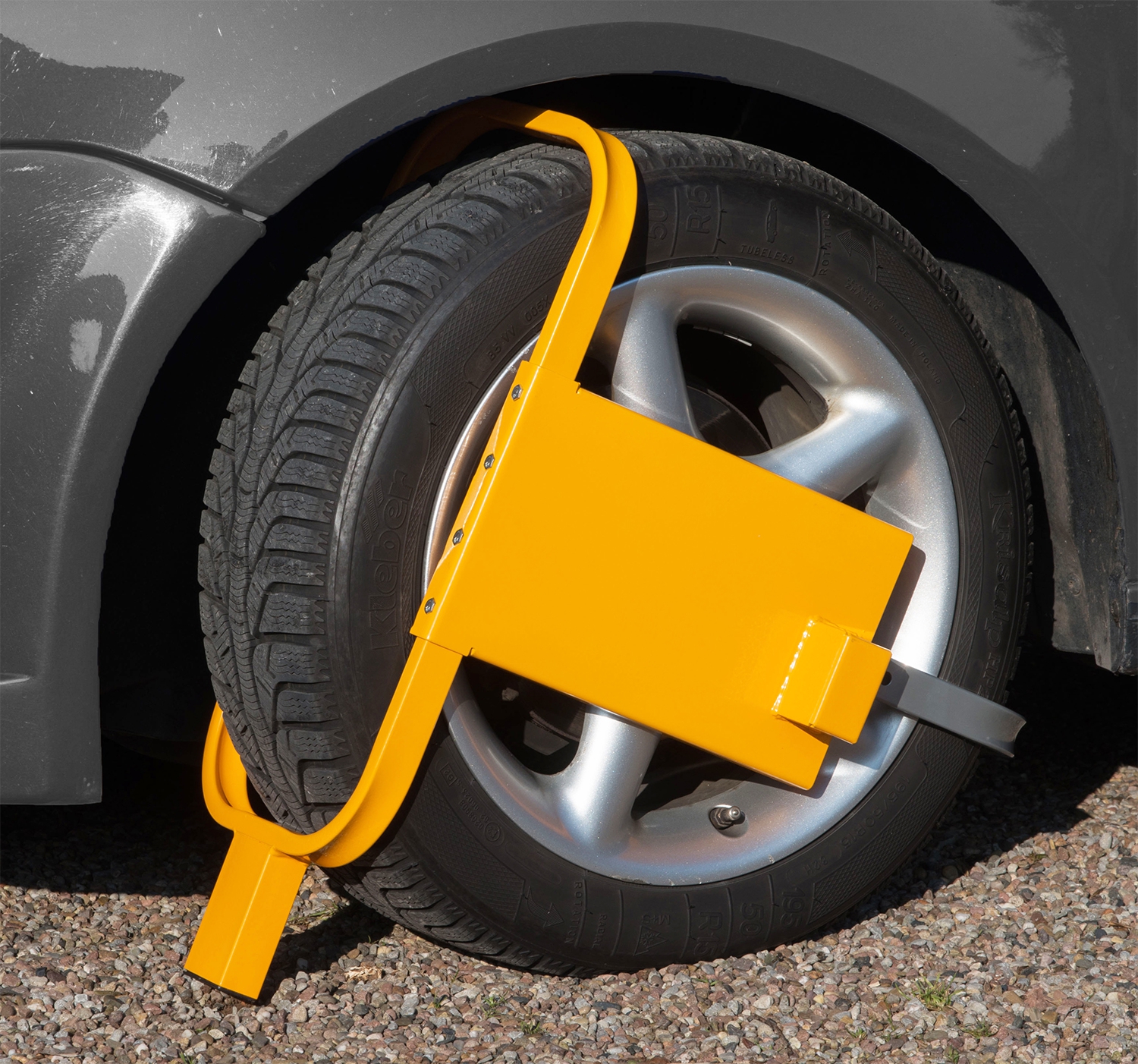 HP Autozubehör Profi Hjullås Gul