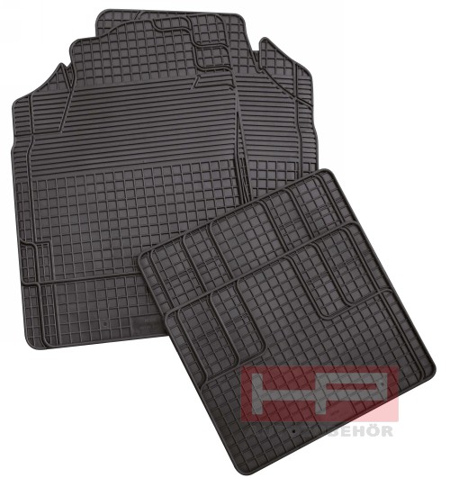 HP-AUTOZUBEHöR Floor mats, rubber 16544