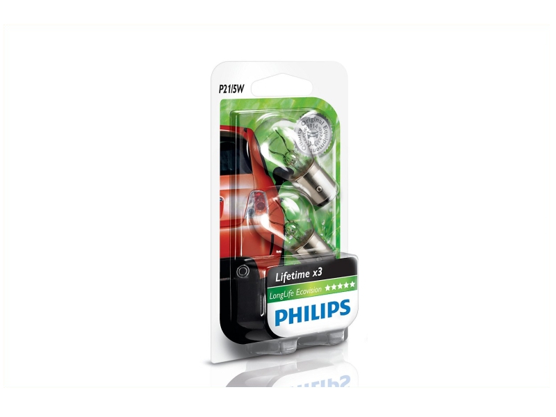 PHILIPS Pære, baklygte 12499llecob2 Kuglelampe for LAND ROVER CITROËN VOLVO DAF HOLDEN FREIGHTLINER FIAT IVECO ALFA ROMEO VAUXHALL VW AUDI (FAW) BMW