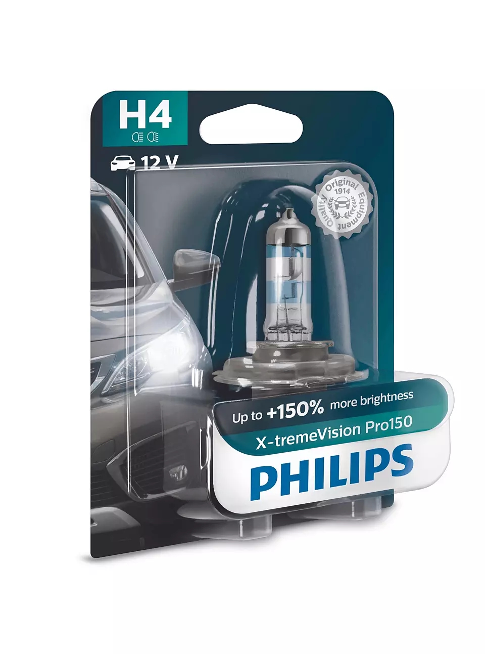 PHILIPS Pære, forlys 12342xvpb1 for VOLVO LAND ROVER CITROËN FORD DAF OPEL FIAT HOLDEN GENERAL MOTORS MERCEDES-BENZ VW AUDI YAMAHA BMW HONDA RENAULT