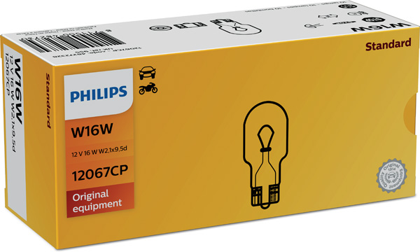 PHILIPS Pære, blinklys 12067cp Glassokkellampe for YAMAHA IVECO SEAT VW