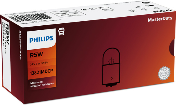 PHILIPS Pære, markerings-/afgrænsningslygte 13821mdcp Kuglelampe for DAF VOLVO IVECO OPEL MAN MERCEDES-BENZ TOYOTA RENAULT TRUCKS HYUNDAI