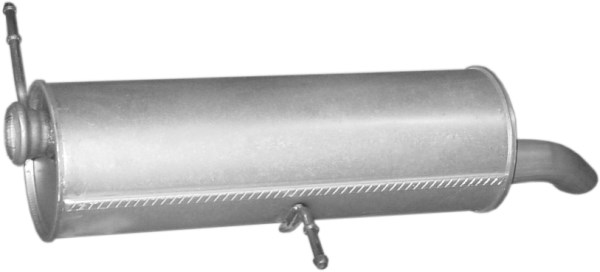 POLMO Bagerste lyddæmper 19223 for PEUGEOT